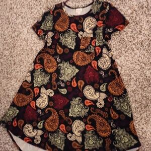 LULAROE Carly Paisley Print Dress